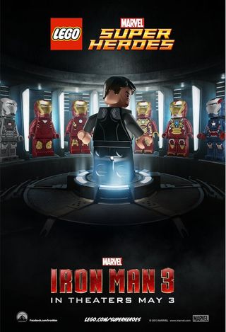 Lego Iron Man 3 poster