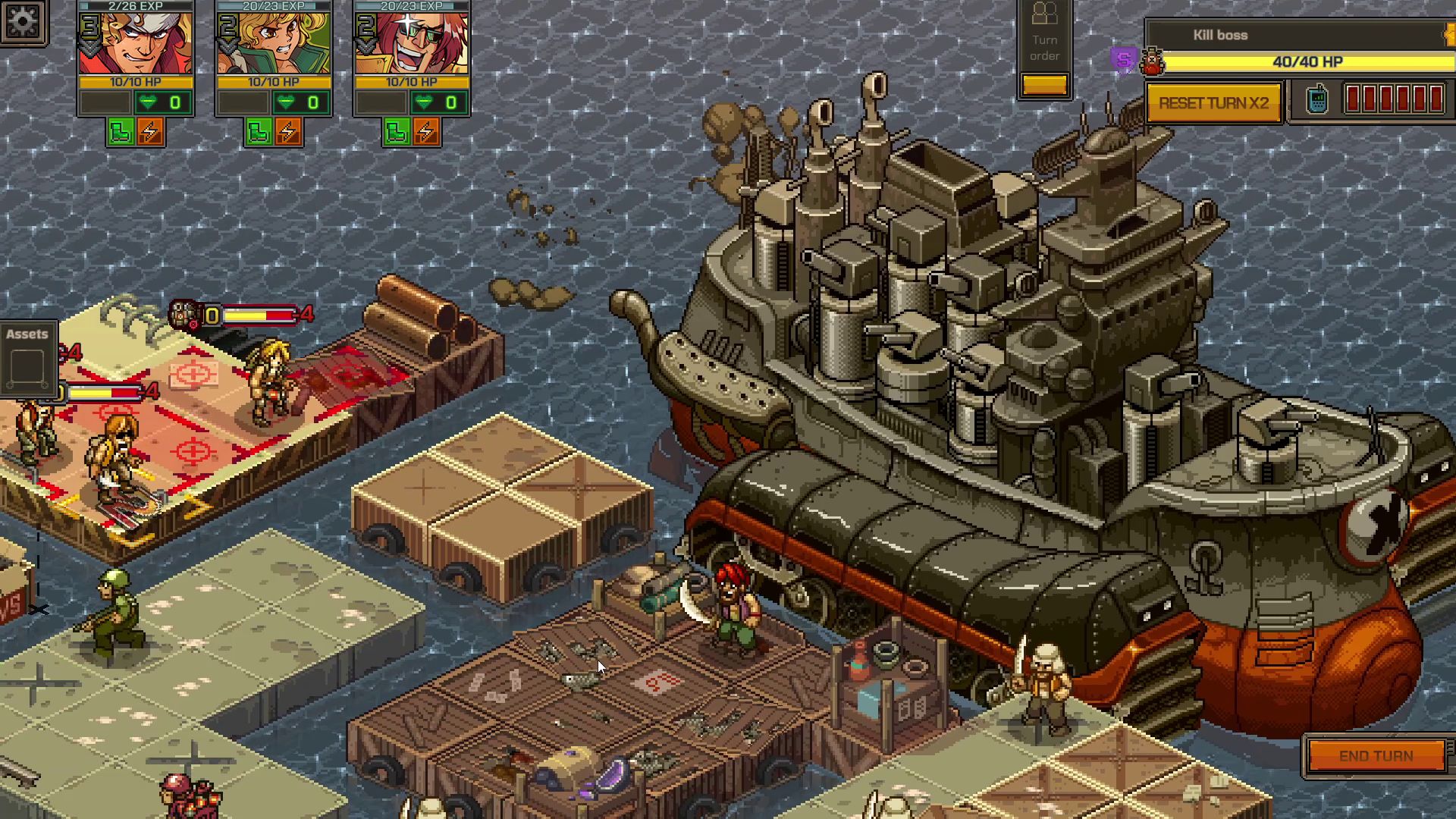 Metal Slug Tactics screenshot (2024)