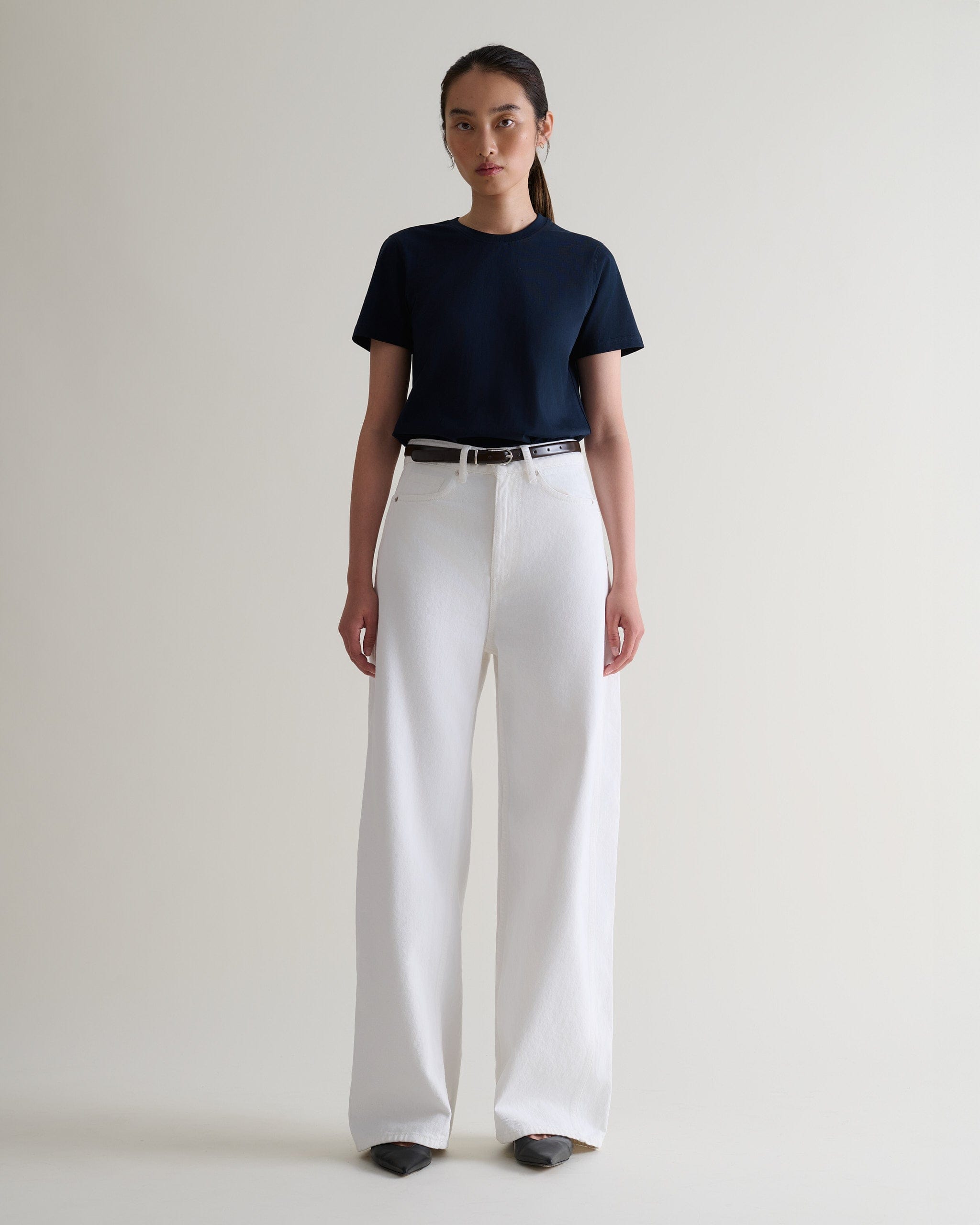 Women's Classic Cotton T-Shirt - Navy - Xs / Navy