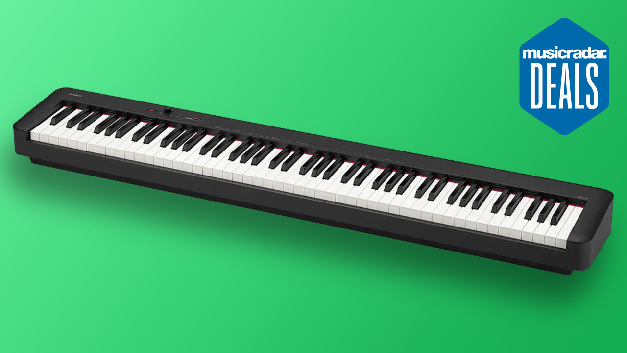 Kick off your piano playing career with $150 off the beginner-friendly Casio CDP-S100 at Guitar Center 