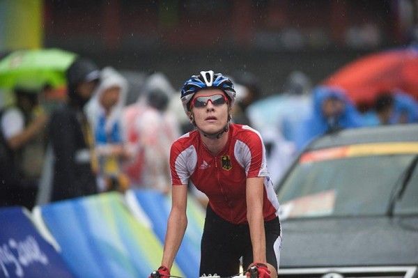 Pre-race favorite Judith Arndt