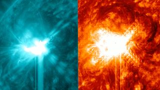 Sun erupts with most powerful solar flare since 2017 amid explosive week  (video)