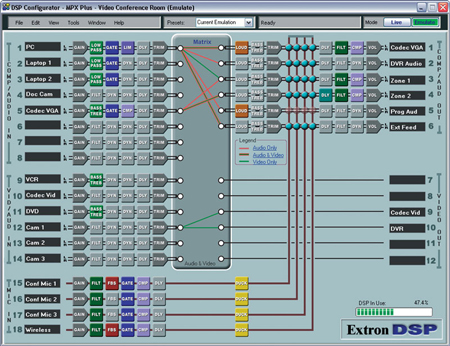 Extron DSP Configurator