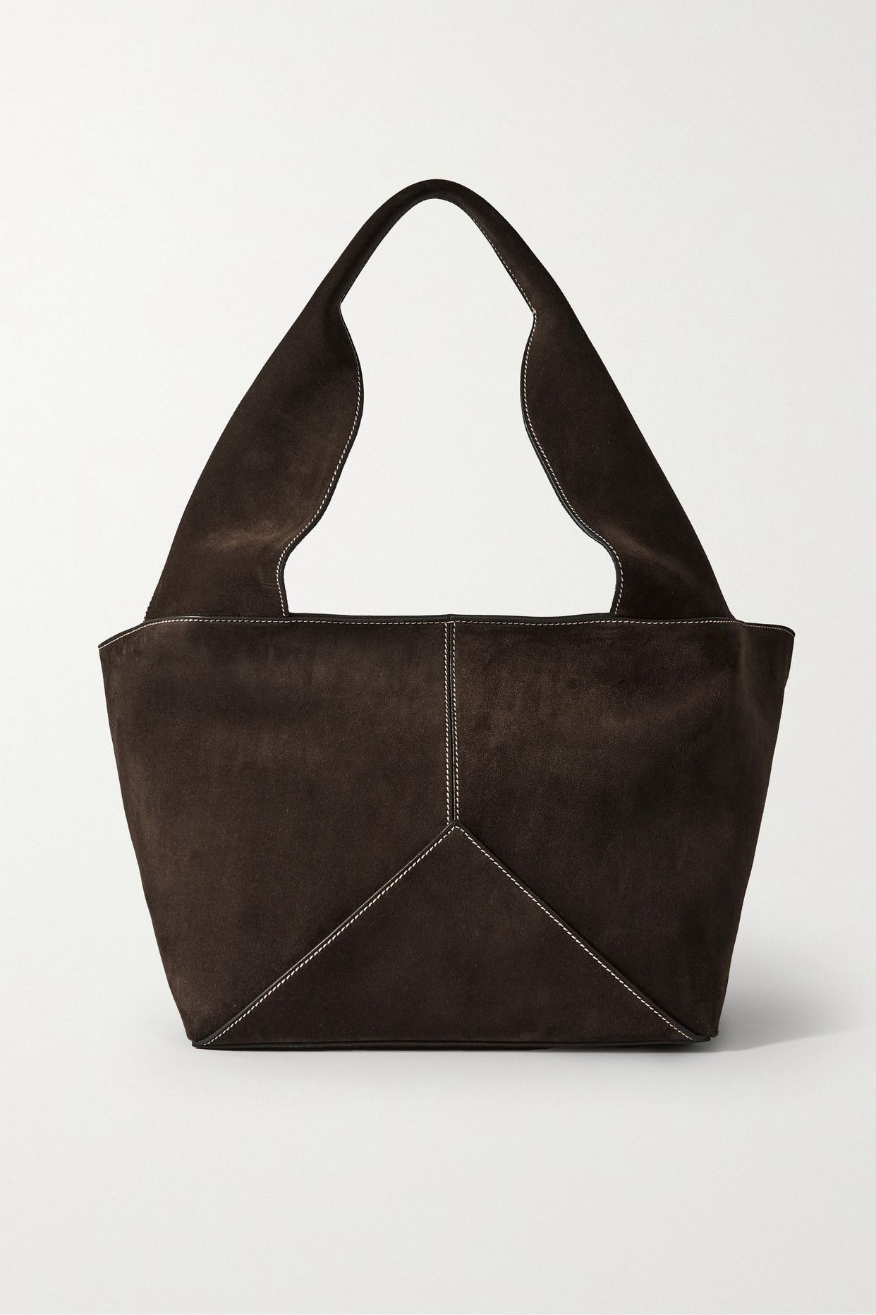 Market Weekend suede tote
