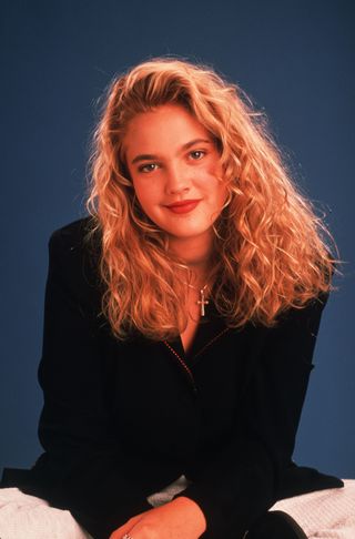 90s hair - drew barrymore