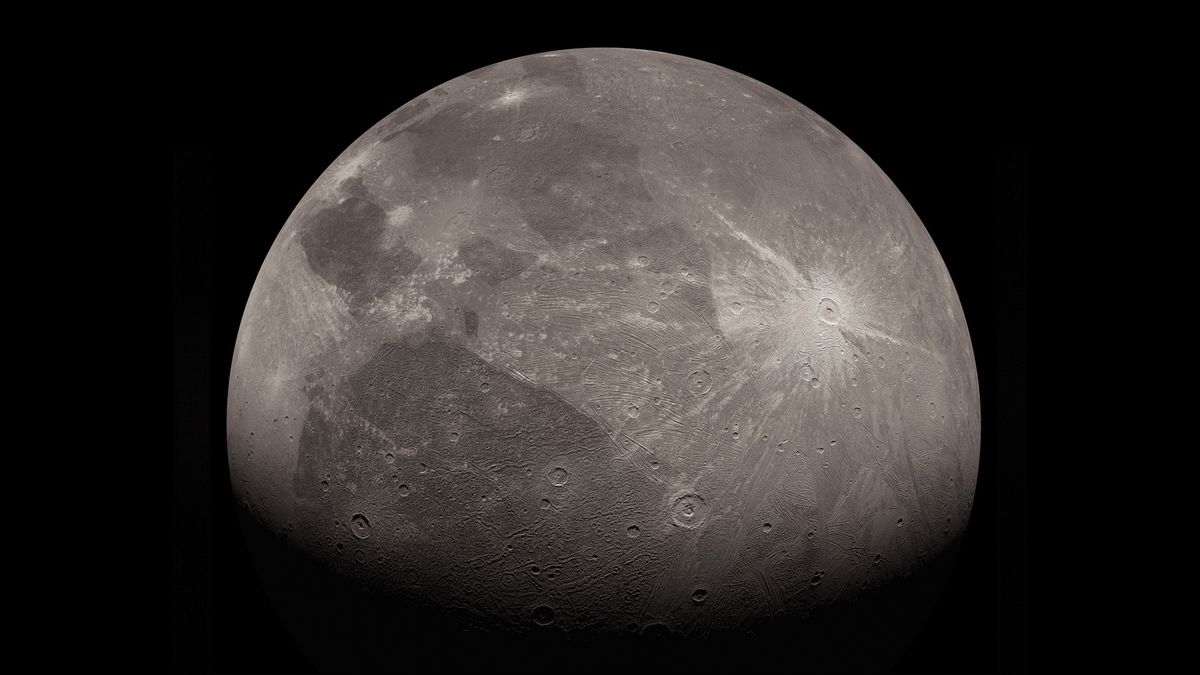 NASA flyby of Jupiter's big moon Ganymede revealed massive unknown craters
