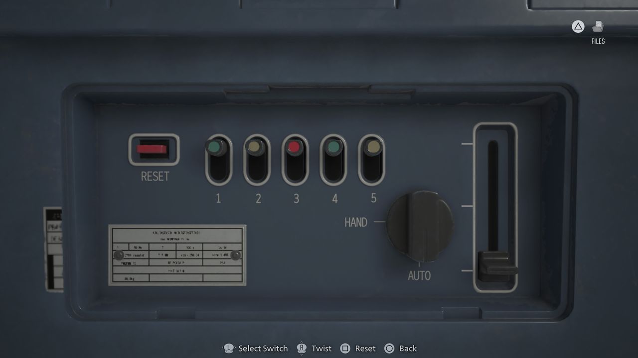 Resident Evil Requiem Organ Transport Box interface