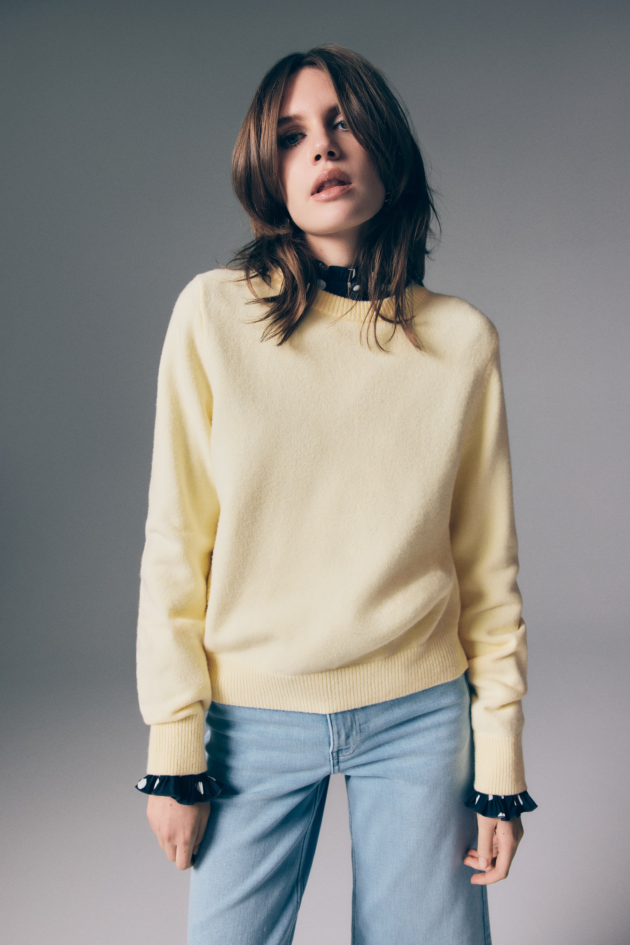 Sweater - Light Yellow