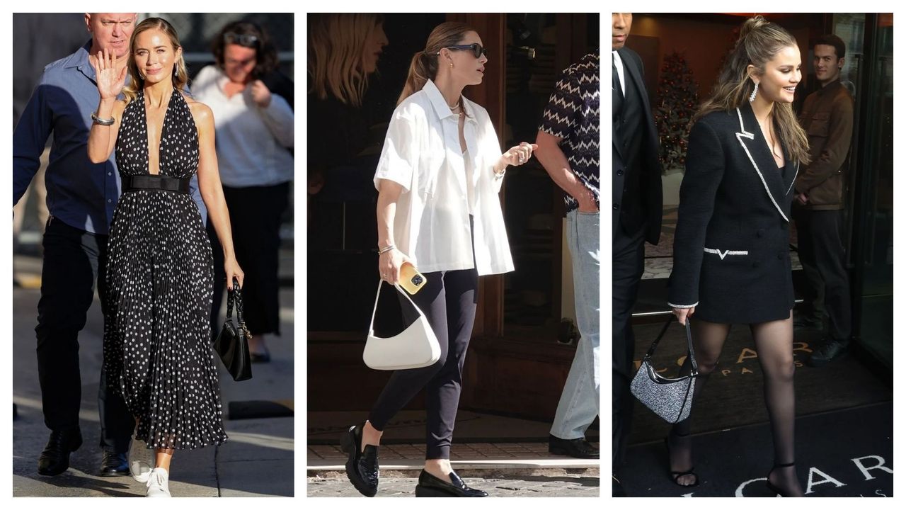 aupen handbag review - celebrities wearing various aupen handbags