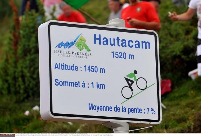 The legendary Hautacam climb