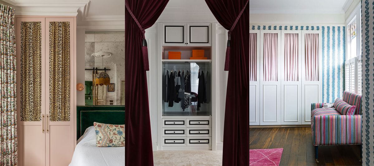 Curtain closet ideas: 11 designs that add elegant texture to a closet space