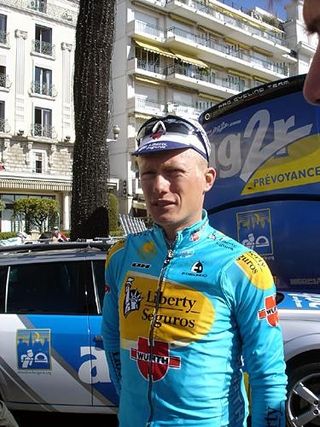 Astana-Würth rider Alexandre Vinokourov - his Tour participation is in doubt after ASO asked his team to withdraw.