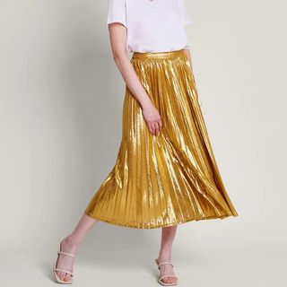 Monsoon pleated skirt 