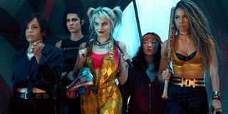 Birds of Prey Harley Quinn and friends march into battle