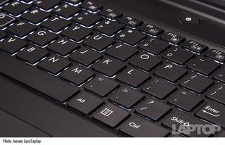Gigabyte P57W Keyboard