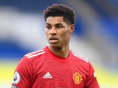 Marcus Rashford plays for Manchester United