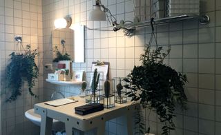 Misc Store designed a clinical set up for their graphic stationary and paper goods