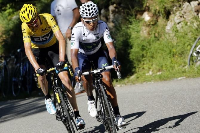 Quintana took advantage of a surge from Froome to leave Rodriguez behind