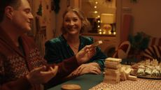 Joanna Page and Matthew Horne in the Waitrose Christmas advert