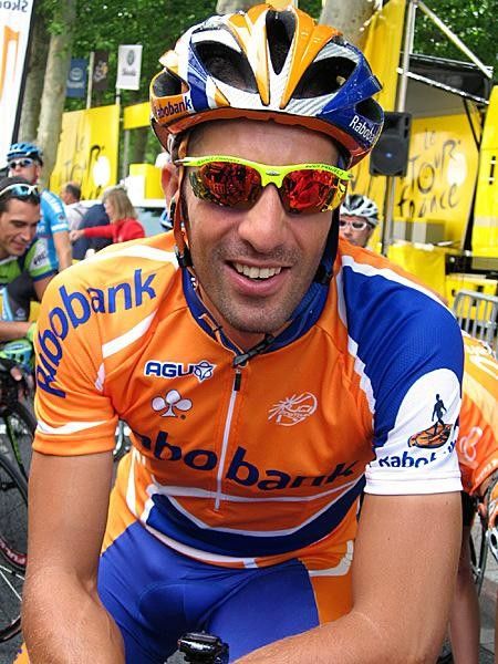 Juan Antonio Flecha (Rabobank) at the start.