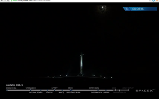 Falcon 9 First Stage on the Ground