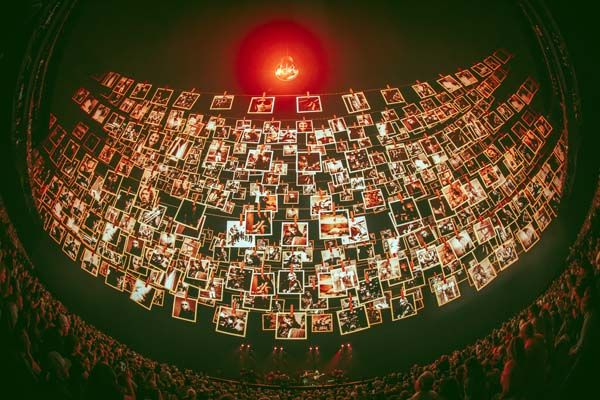 Eagles onstage at Sphere in Las Vegas