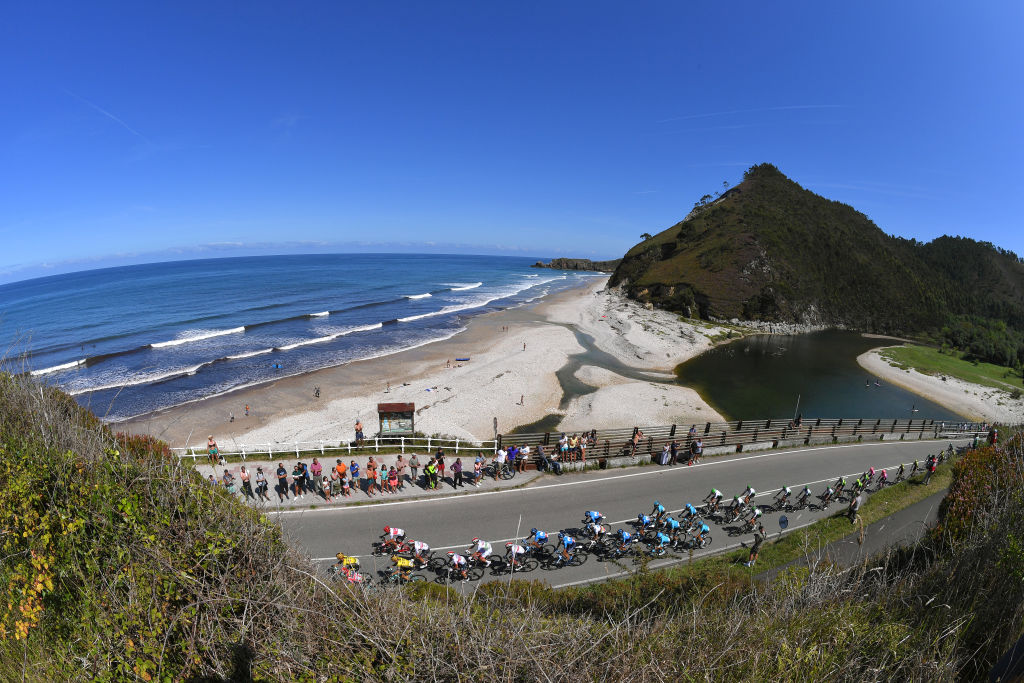 The 2019 Vuelta a Espa&ntilde;a on stage 14 in mainland Spain