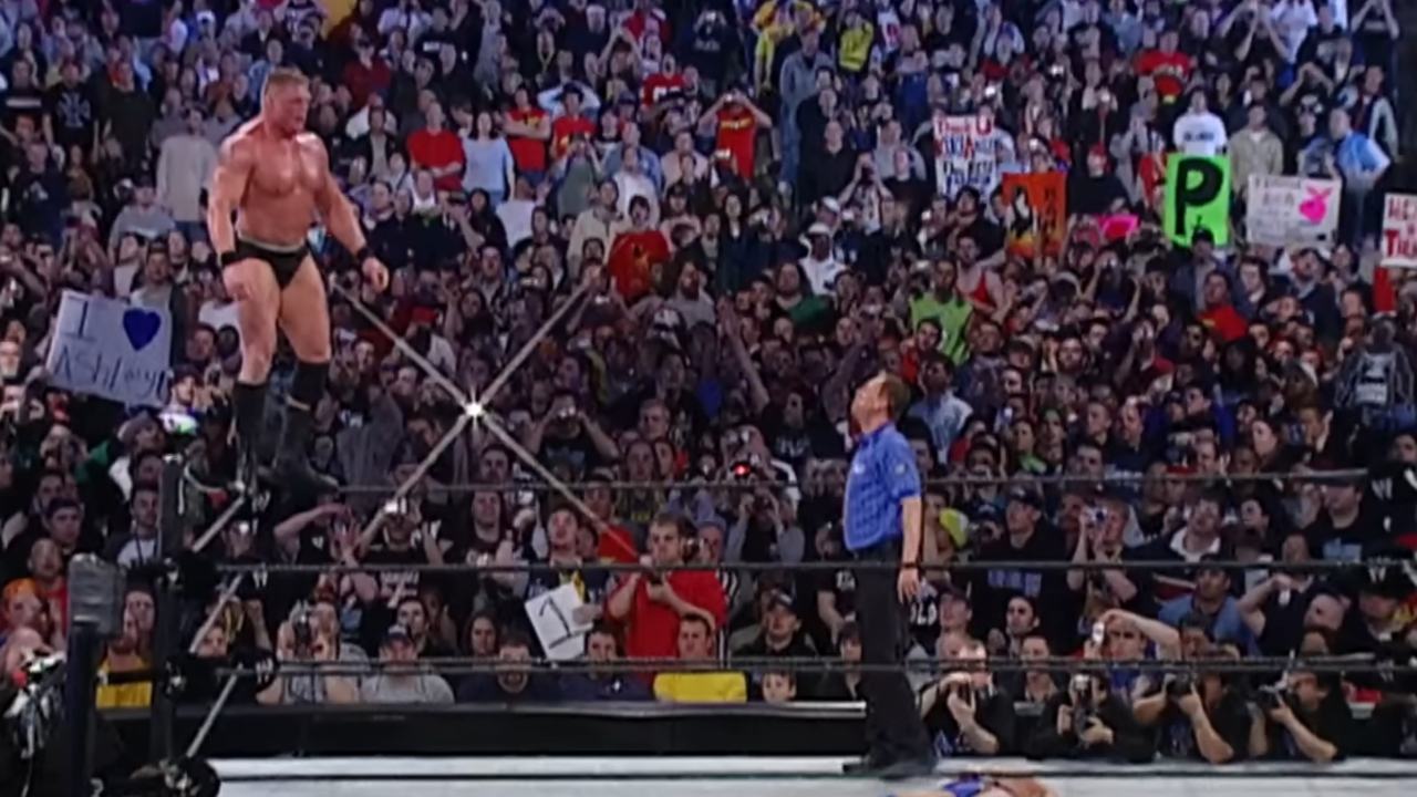 Brock Lesnar at WrestleMania 19