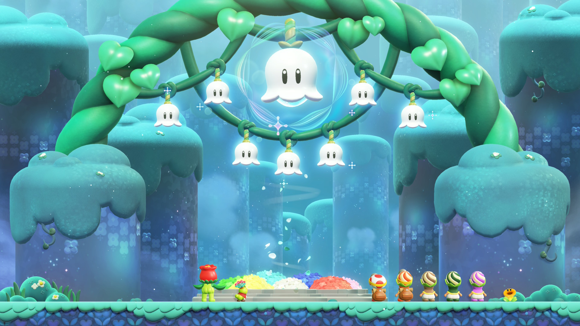 Super Mario Bros. Wonder &amp;ndash; Nintendo Switch 2 Edition + Meetup in Bellabel Park, all Bellabel Flowers