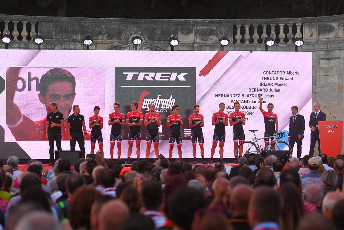 The Trek-Segafredo team