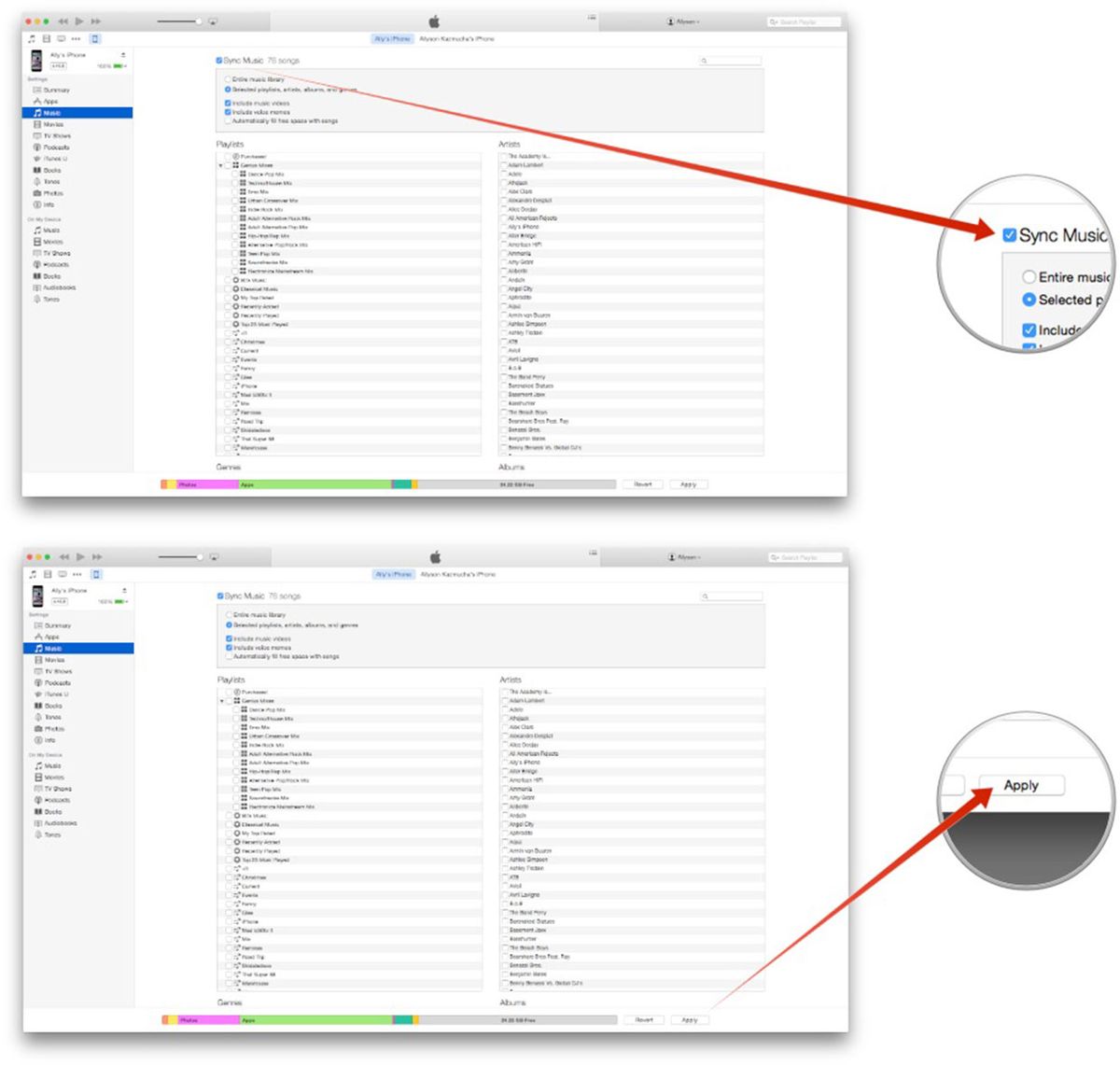 Can't sync music from iTunes in iOS 8? Try this fix! | iMore