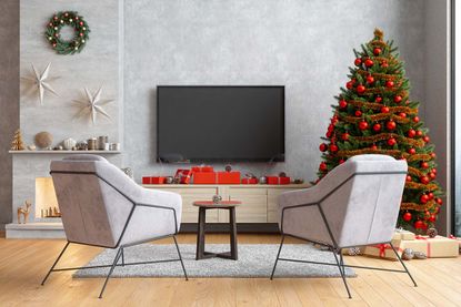 Rely on the best TV stands this holiday season for a festive clutter-free experience