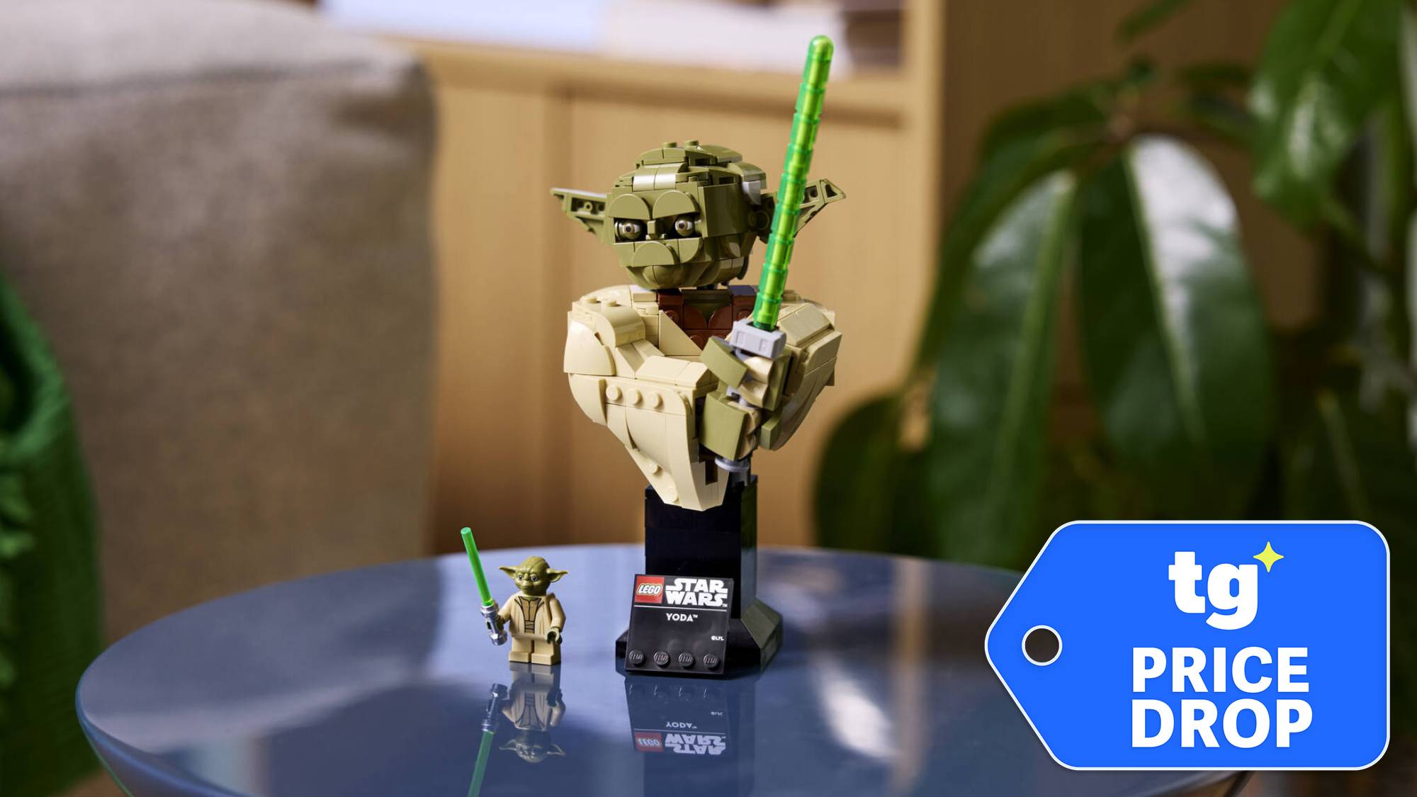 Lego Star Wars Yoda Bust building set