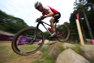 Tokyo 2020 Olympic Games - Olimpiadi Tokyo 2020 - Menâ€™s MTB Race - Izu Mountain Bike Course 41km - 26/07/2021 - Mathias Flueckinger (SUI) - photo Luca Bettini/BettiniPhotoÂ©2021