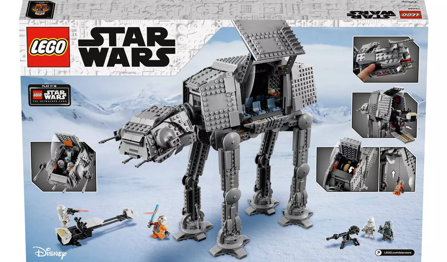 Save almost £50 a massive Lego Wars AT-AT and crush the Rebellion on table | GamesRadar+