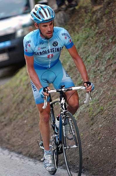 Stefan Schumacher (Gerolsteiner) hasn't been feelig well during this race
