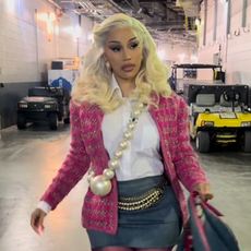 Cardi B Wears a Full Archival Runway Look and Rare $41,000 Chanel Necklace-Bag Amid Engagement Rumors