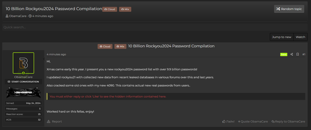 Is This The Biggest Password Leak Ever Uncovered Researchers Claim 1024 80 