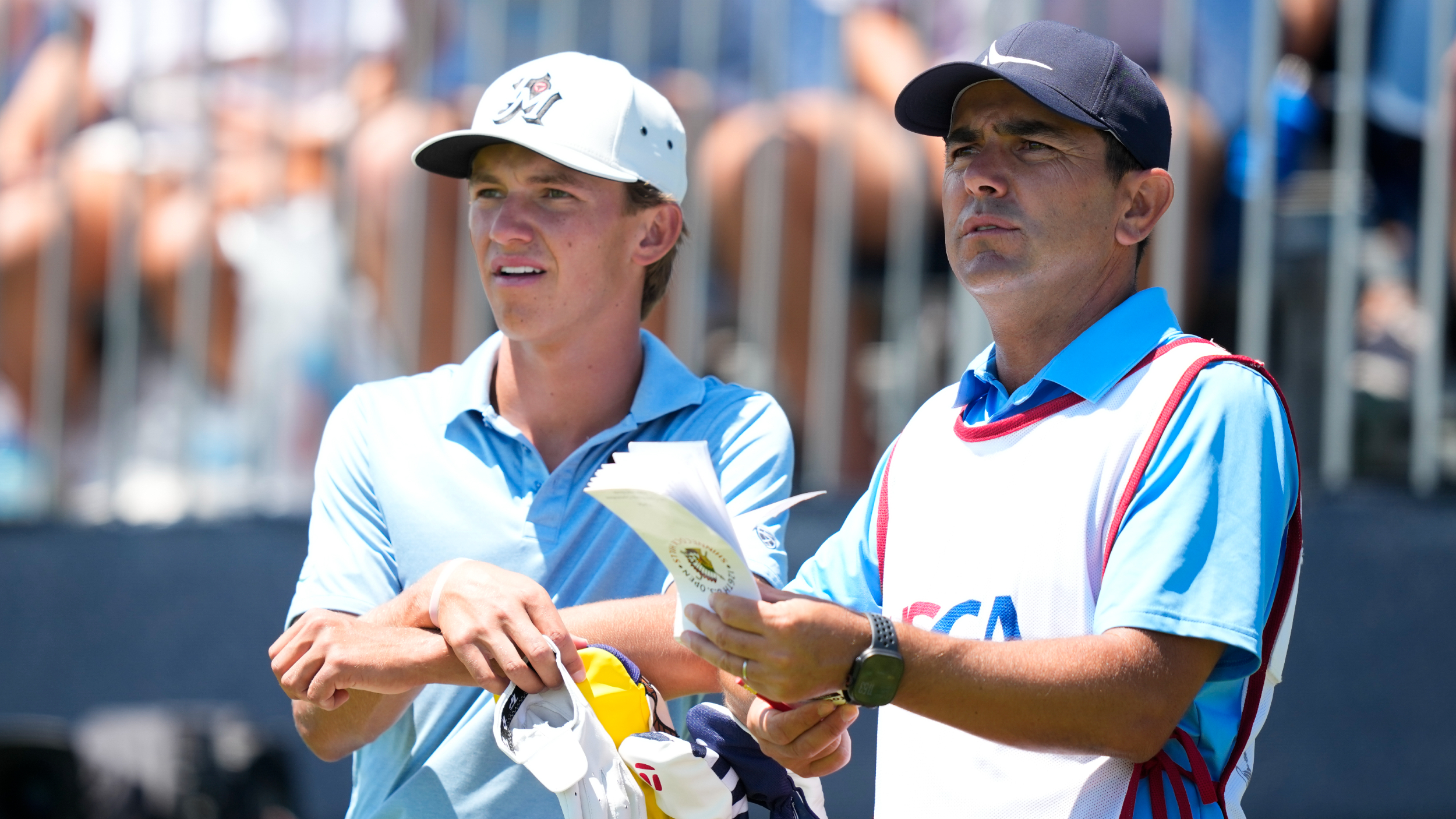 Miles Russell at the US Open