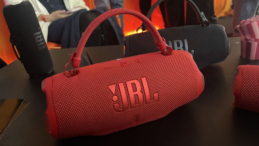 JBL Charge 6 speaker held in hand