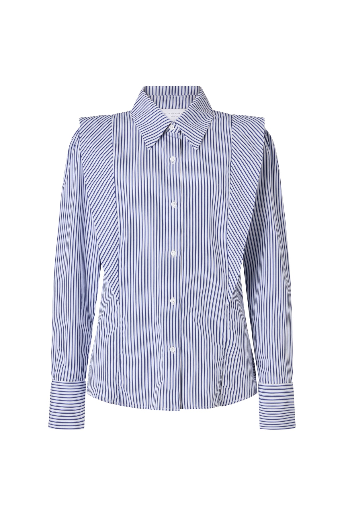 The Shirt Company blue striped shirt