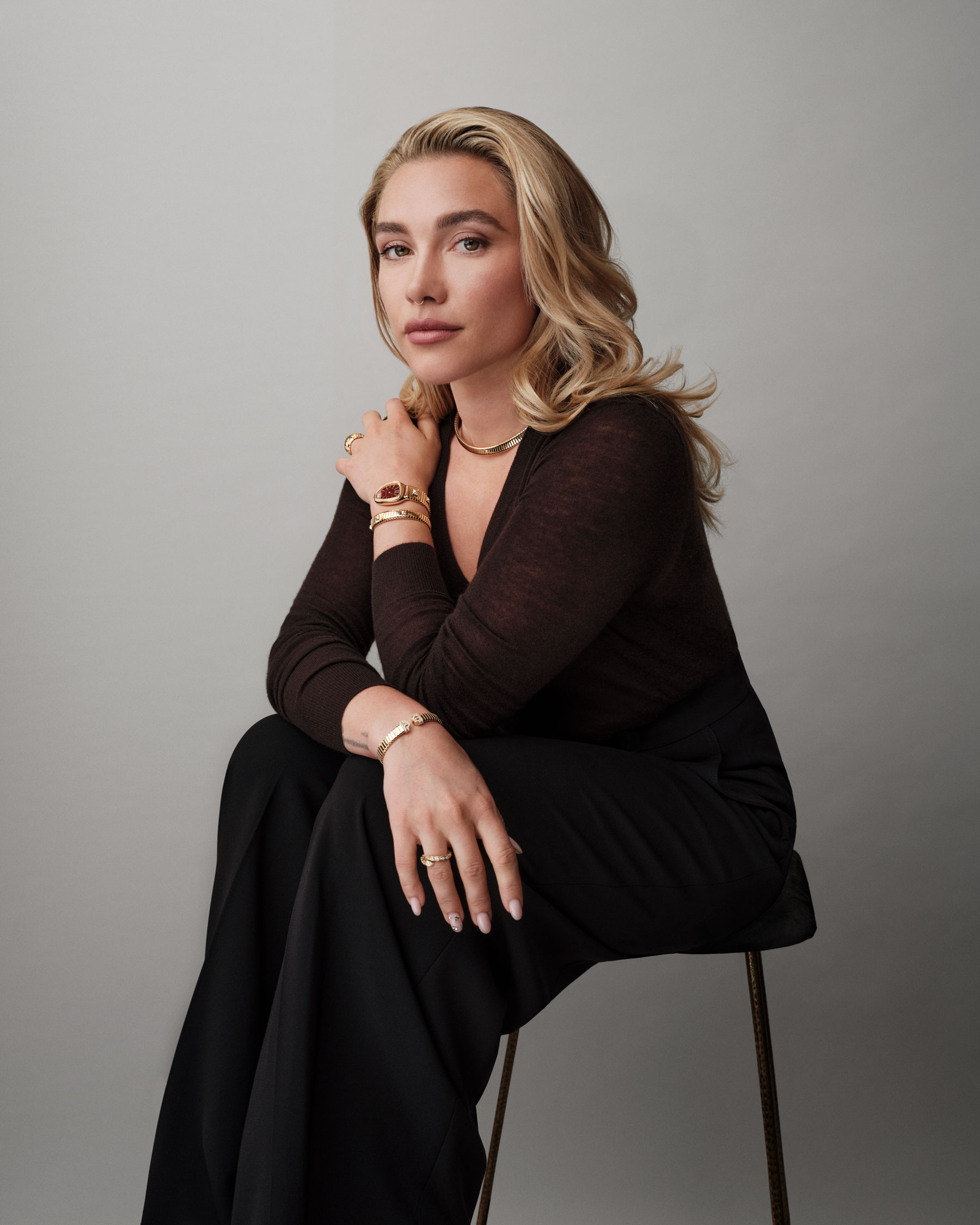 Florence Pugh is a new Bulgari ambassador.