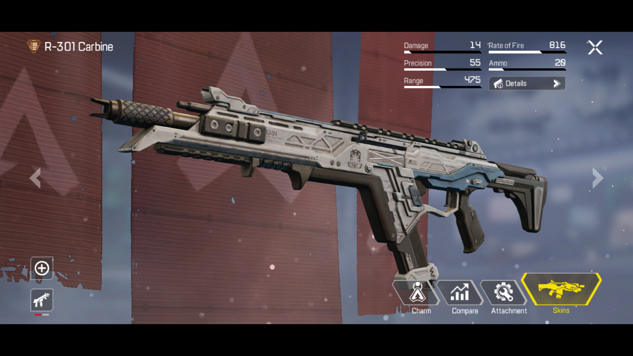 apex legends mobile 301 carbine