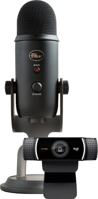 Blue Yeti USB Microphone + Logitech C922 Pro Webcam: was $229 now $179 @ Best Buy