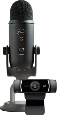 Blue Yeti USB Microphone + Logitech C922 Pro Webcam: was $229 now $149 @ Best Buy