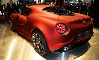 Backside of Alfa Romeo 4C GTA