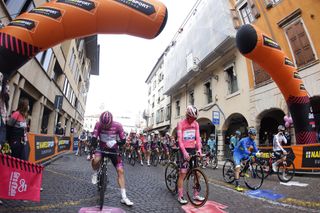 Giro dItalia 2020 103th Edition 16th stage Udine San Daniele del Friuli 229km 20102020 Joao Almeida POR Deceuninck Quick Step photo Ilario BiondiBettiniPhoto2020