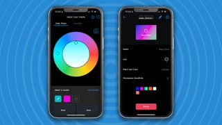 Adjusting colors of GE Cync Lighting Dynamic Effects Smart Bulb using mobile app