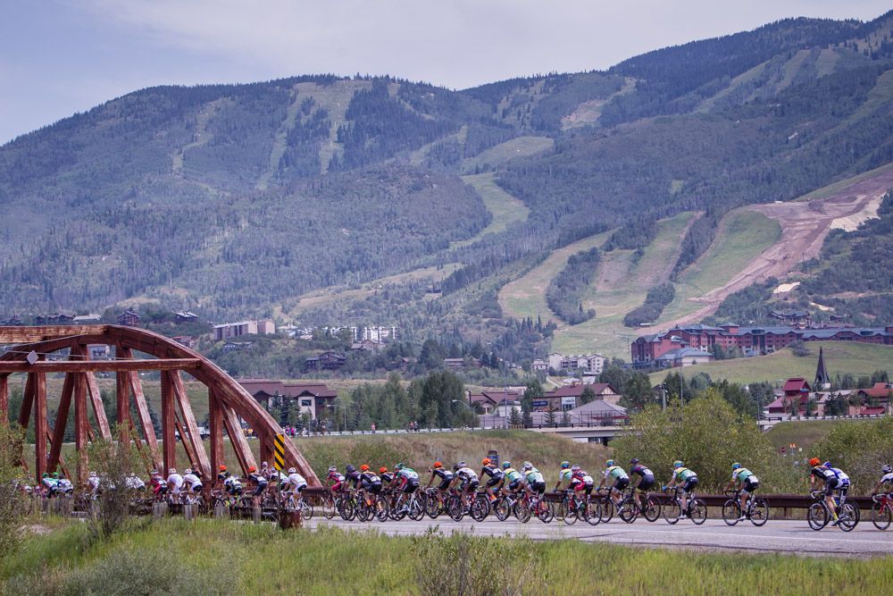 The peloton races back to Steamboat