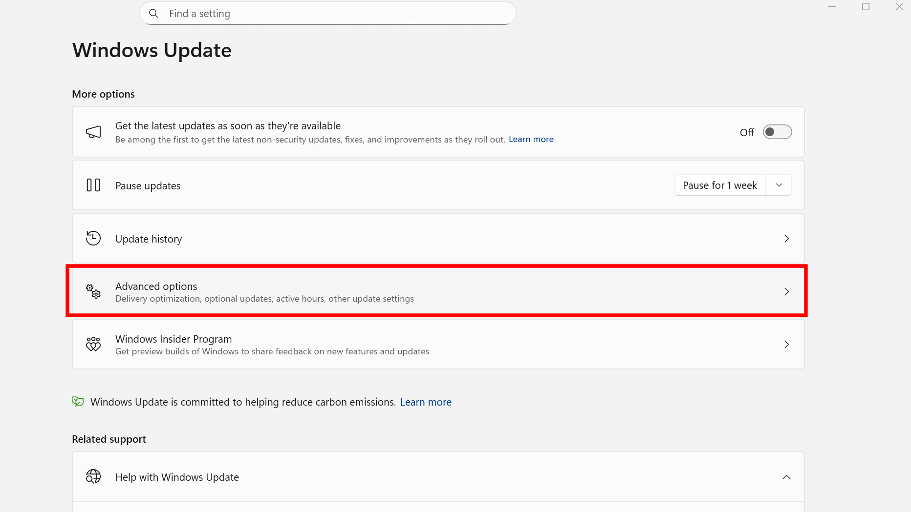 Screenshots of Settings for how to turn off Delivery Optimization in Windows 11